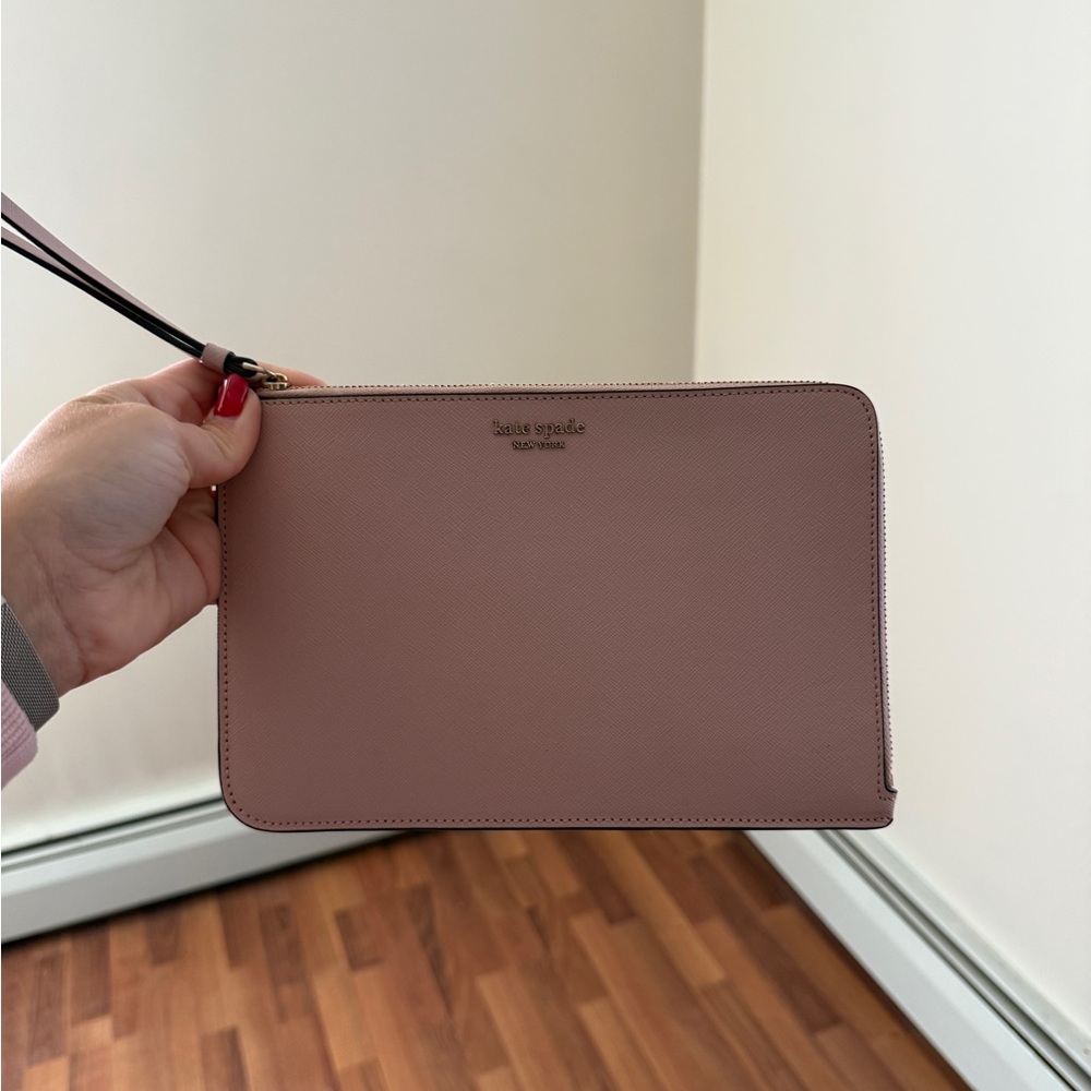 Kate Spade Blush Pink Clutch